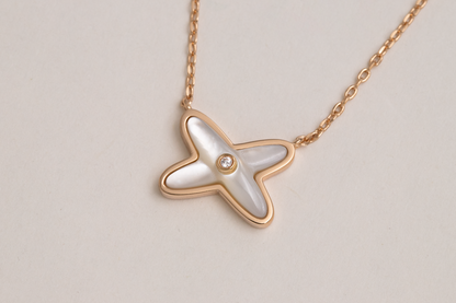 [Vellora Opalyn]JEUX DE NECKLACE 1 DIAMOND