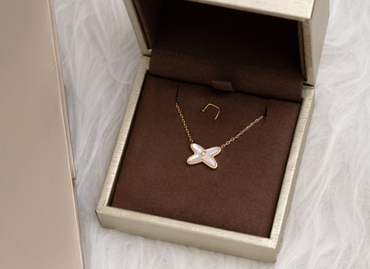 [Vellora Opalyn]JEUX DE NECKLACE 1 DIAMOND
