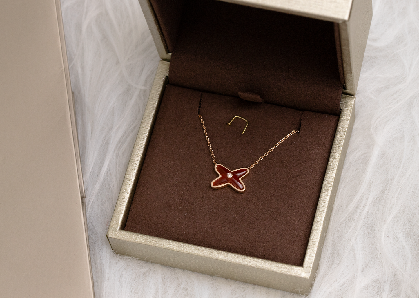 [Vellora Opalyn]JEUX DE NECKLACE 1 DIAMOND