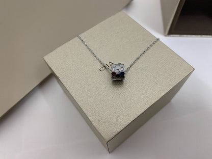 [Vellora Opalyn]BEE LOVE DIAMOND NECKLACE