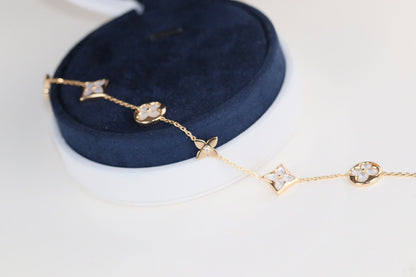 [Vellora Opalyn]LEAF CLOVER BRACELET