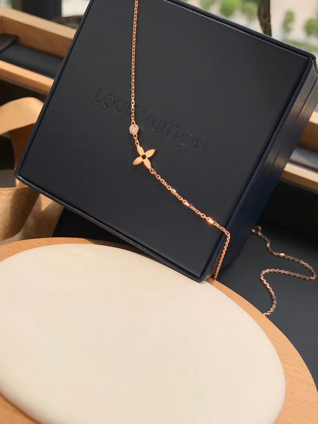 [Vellora Opalyn]BLOSSOM PENDANT PINK GOLD AND DIAMOND