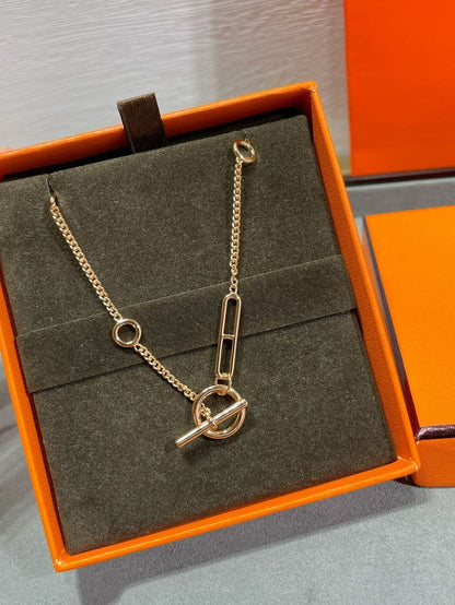 [Vellora Opalyn]HM STERLING CHAINE D'ANCRE HEART
