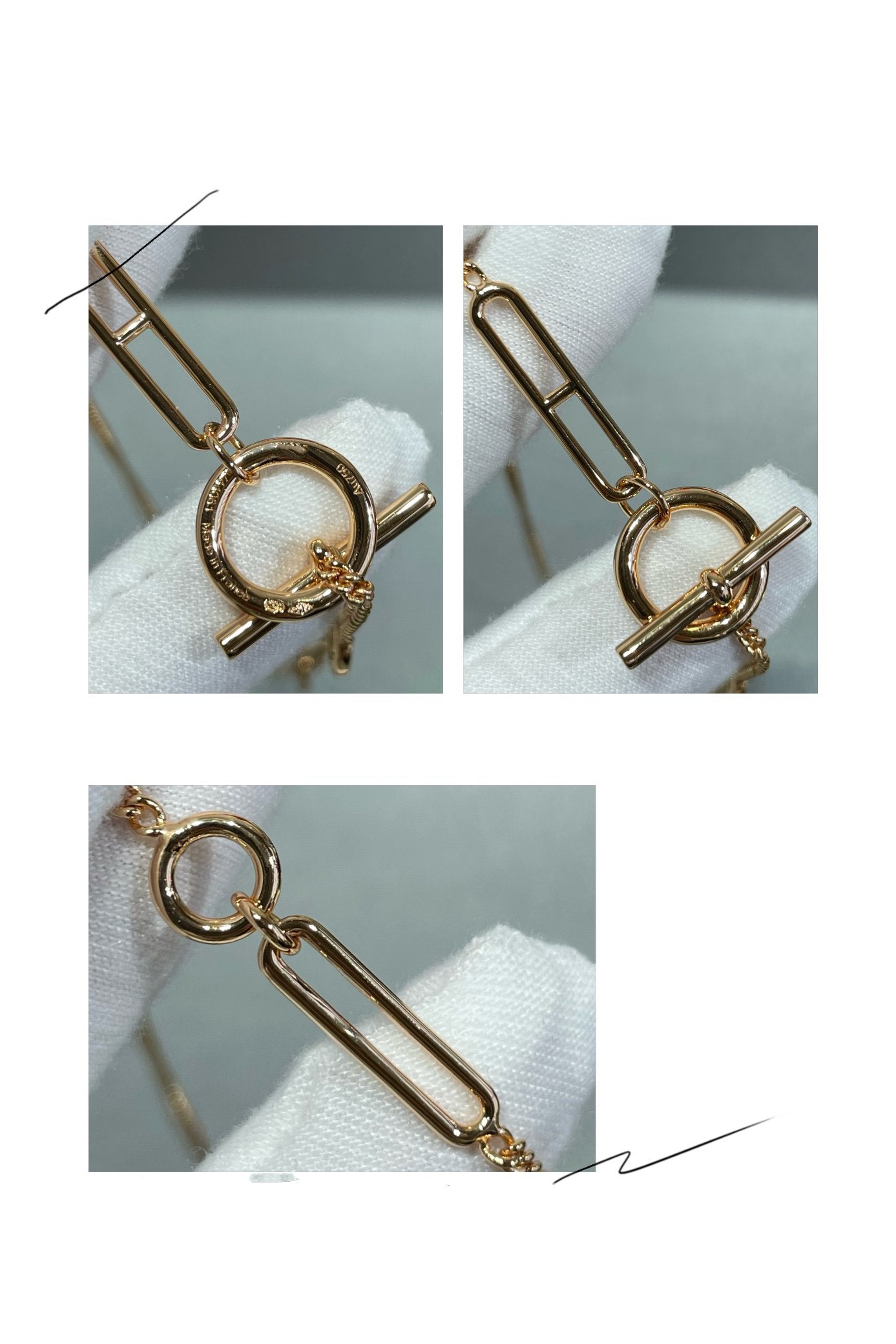 [Vellora Opalyn]HM STERLING CHAINE D'ANCRE HEART