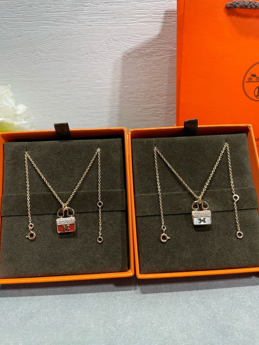 [Vellora Opalyn]H CIRCE MOISSANITE PENDANT NECKLACE GOLD