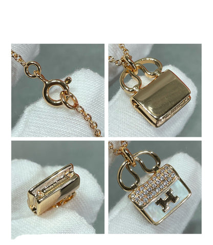 [Vellora Opalyn]H CIRCE MOISSANITE PENDANT NECKLACE GOLD