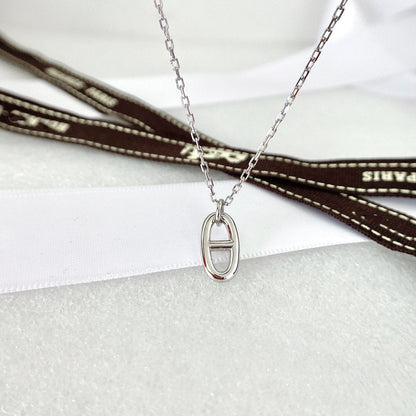 [Vellora Opalyn]HM PIG NOSE NECKLACE