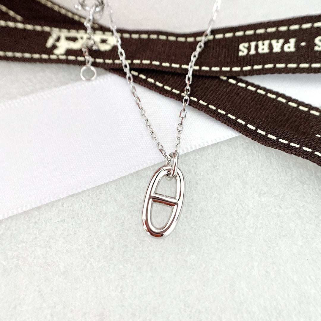 [Vellora Opalyn]HM PIG NOSE NECKLACE