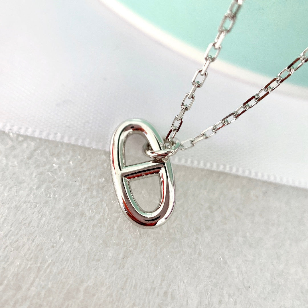 [Vellora Opalyn]HM PIG NOSE NECKLACE