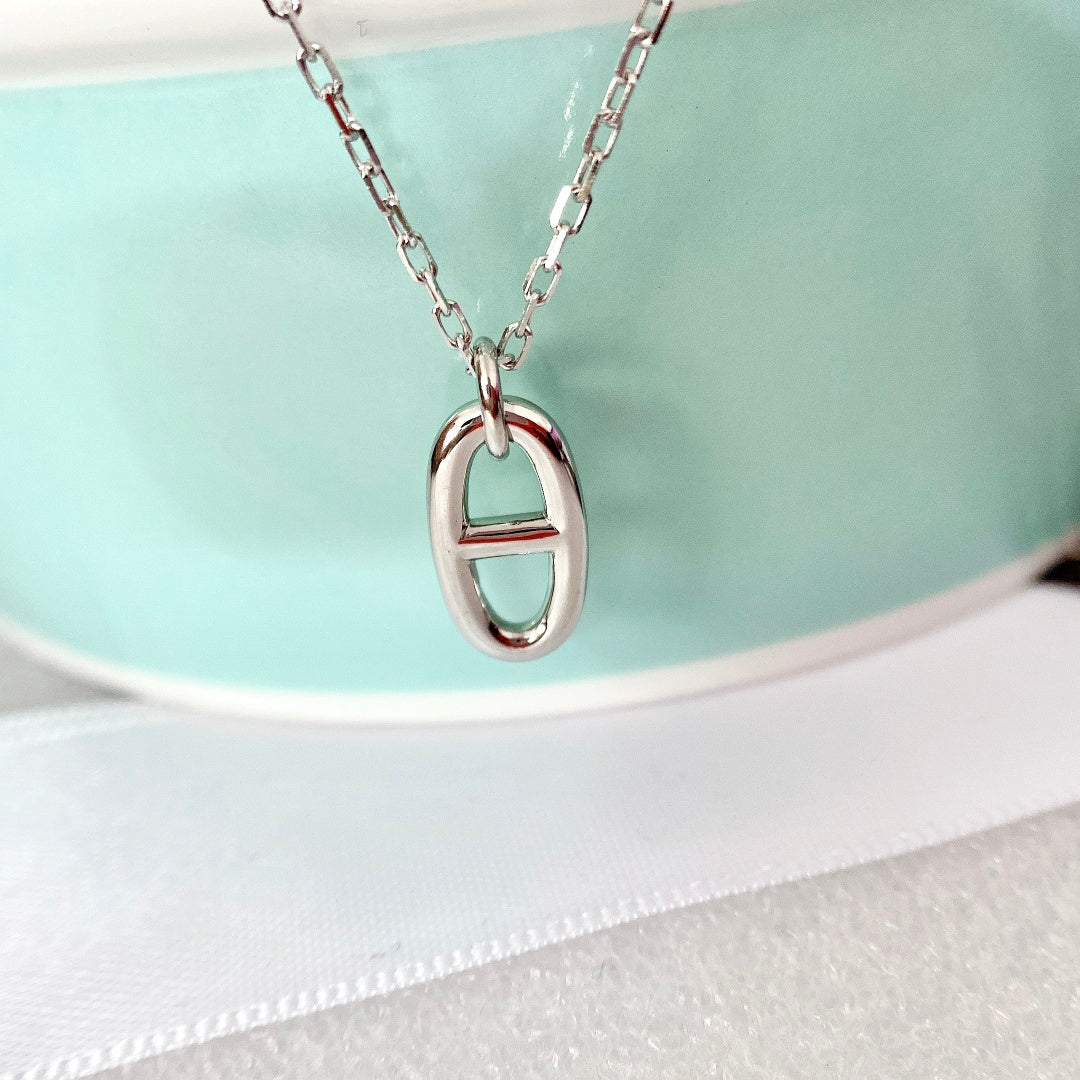 [Vellora Opalyn]HM PIG NOSE NECKLACE