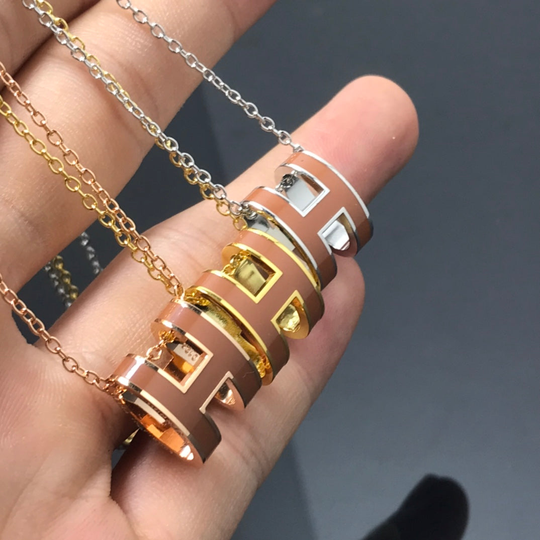 [Vellora Opalyn]H NECKLACE BROWN