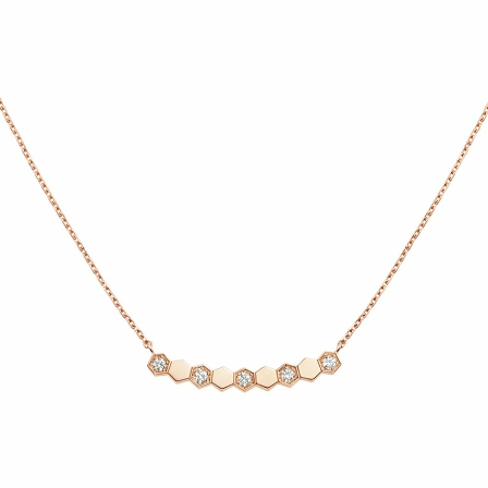 [Vellora Opalyn]BEE MY LOVE DIAMOND NECKLACE