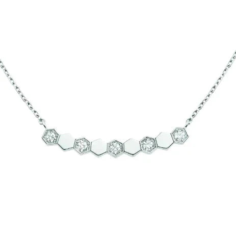 [Vellora Opalyn]BEE LOVE NECKLACE DIAMOND