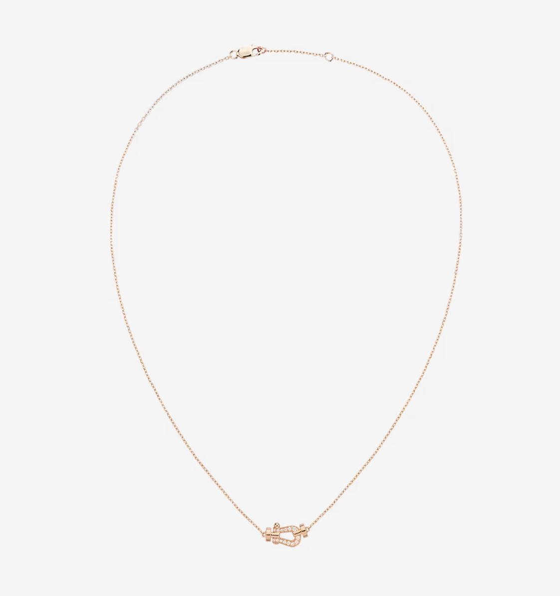 [Vellora Opalyn]FORCE 10 DIAMOND PINK GOLD NECKLACE MINI MODEL