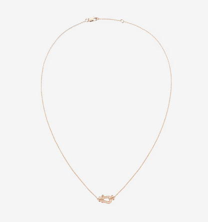 [Vellora Opalyn]FORCE 10 DIAMOND PINK GOLD NECKLACE MINI MODEL