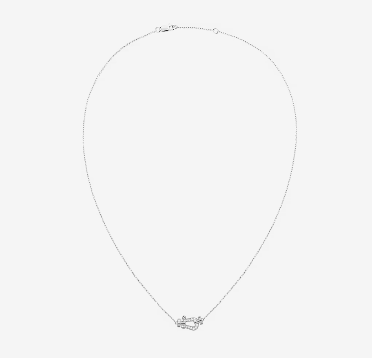 [Vellora Opalyn]FORCE 10 DIAMOND SILVER NECKLACE MINI MODEL