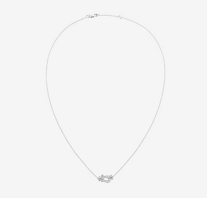 [Vellora Opalyn]FORCE 10 DIAMOND SILVER NECKLACE MINI MODEL