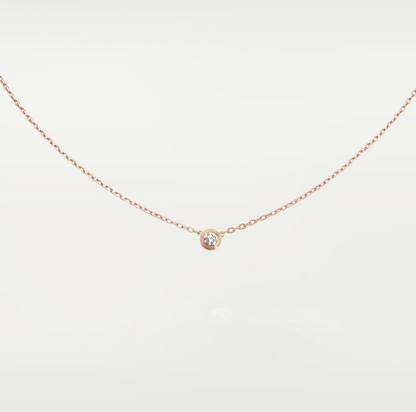 [Vellora Opalyn]DAMOUR DIAMOND NECKLACE