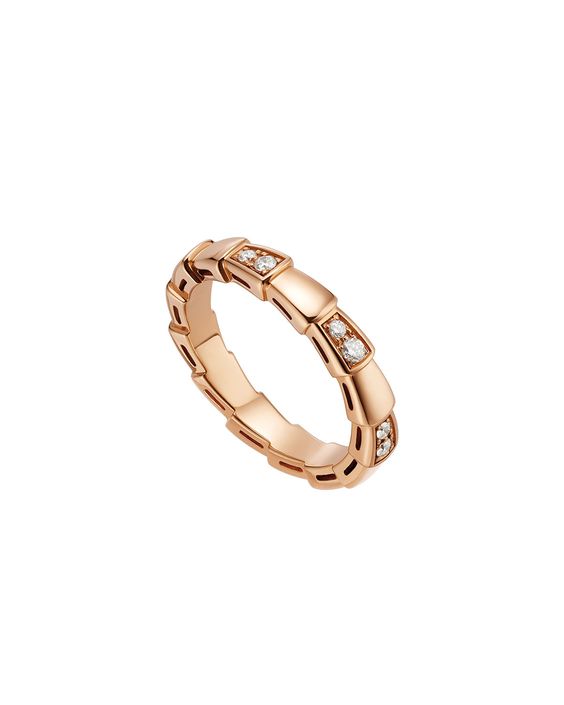 [Vellora Opalyn]SERPENTI RING PINK GOLD  3MM