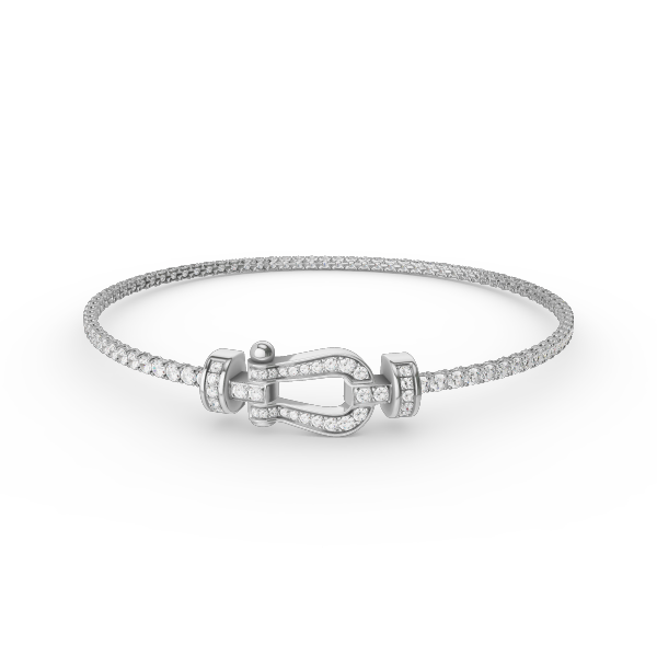 [Vellora Opalyn]FORCE  HORSESHOE  DIAMOND TENNIS BRACELET