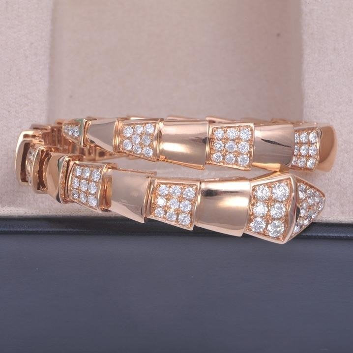[Vellora Opalyn]SERPENTI BRACELET PINK GOLD DIAMOND