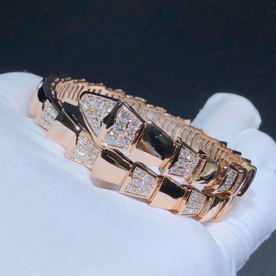 [Vellora Opalyn]SERPENTI BRACELET PINK GOLD DIAMOND