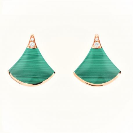 [Vellora Opalyn]DIVAS DREAM EARRINGS PINK GOLD