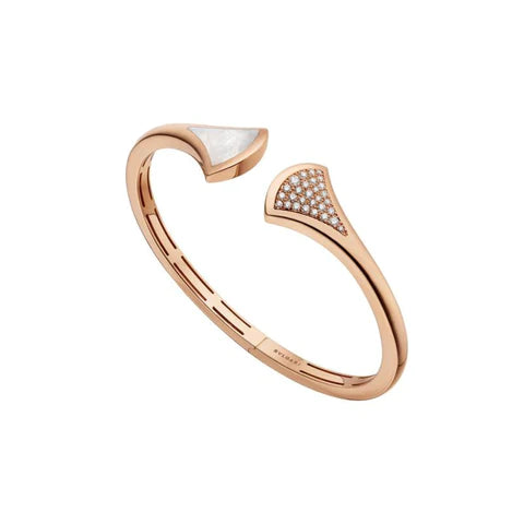 [Vellora Opalyn]DREAM BRACELET OPEN PINK GOLD MOP DIAMOND