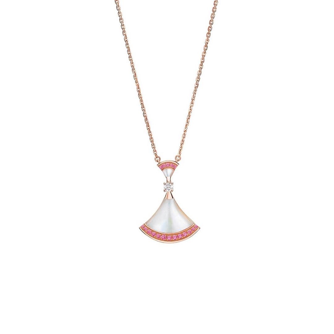[Vellora Opalyn]DREAM NECKLACE MOP PINK DIAMOND