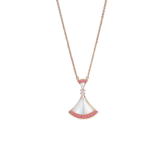 [Vellora Opalyn]DREAM NECKLACE MOP PINK DIAMOND