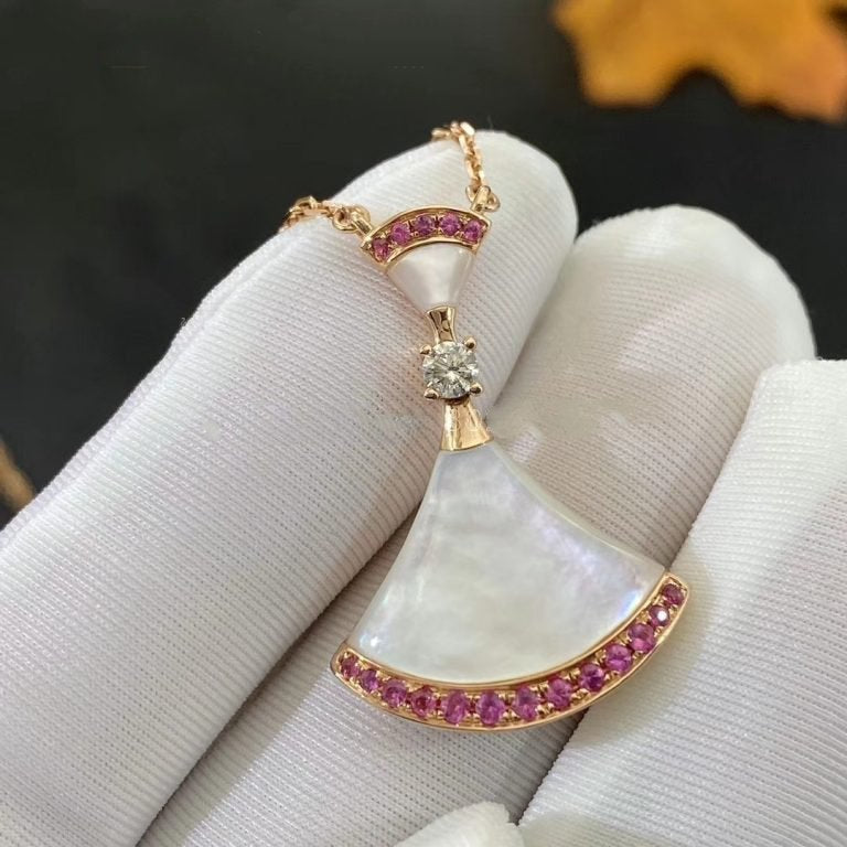 [Vellora Opalyn]DREAM NECKLACE MOP PINK DIAMOND