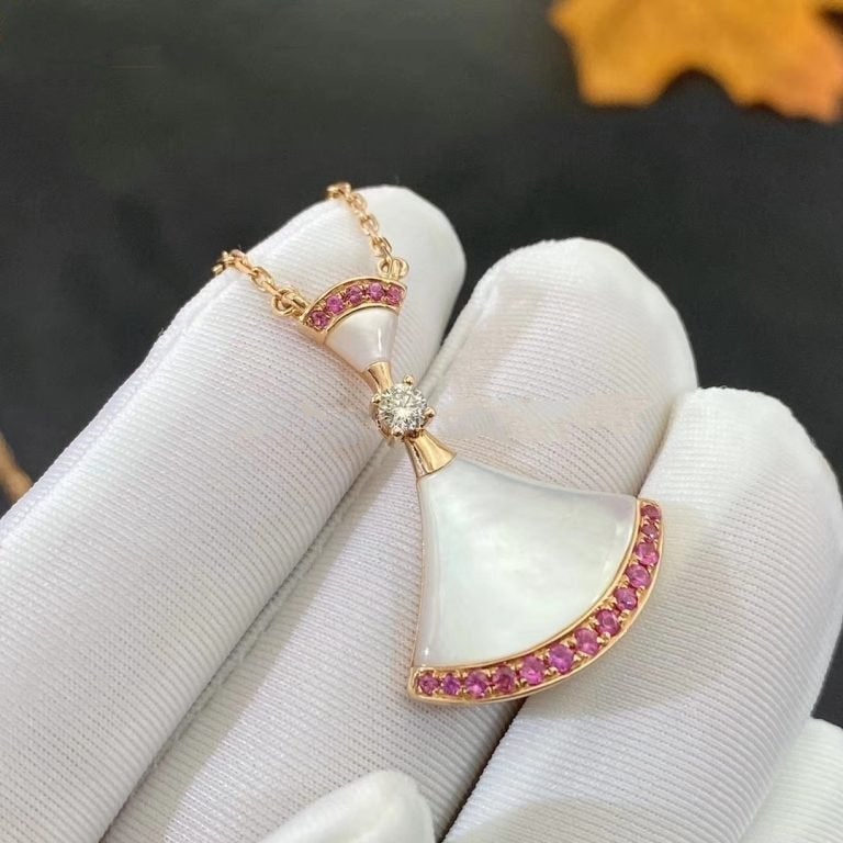 [Vellora Opalyn]DREAM NECKLACE MOP PINK DIAMOND