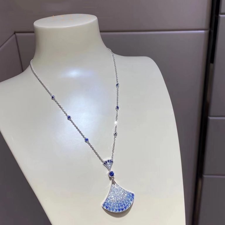[Vellora Opalyn]DREAM NECKLACE AGATE SILVER DIAMOND