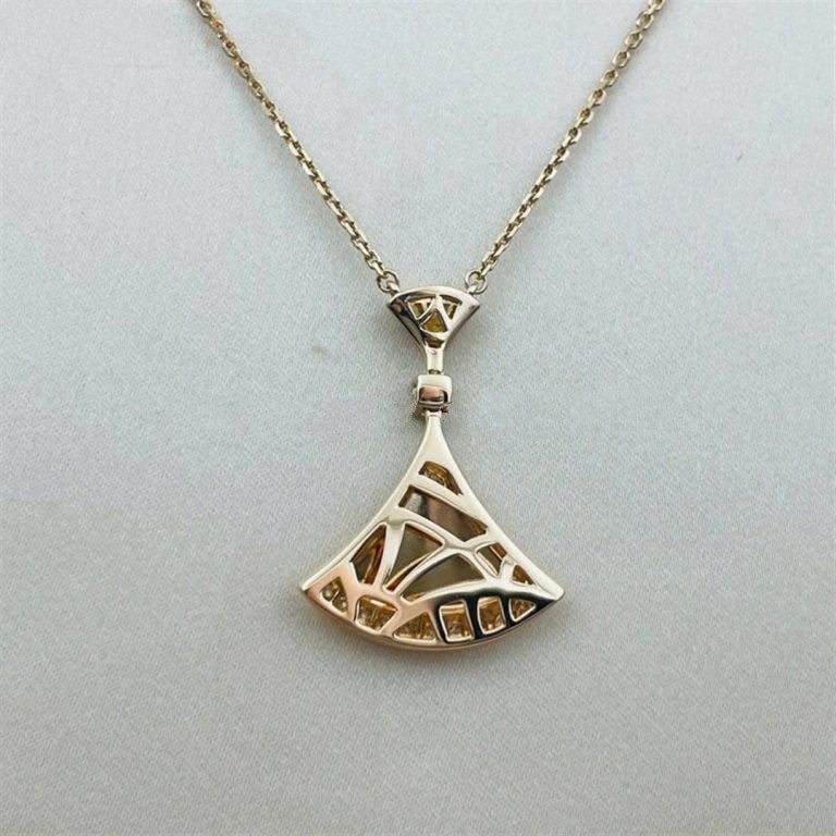 [Vellora Opalyn]DREAM NECKLACE PINK GOLD DIAMOND