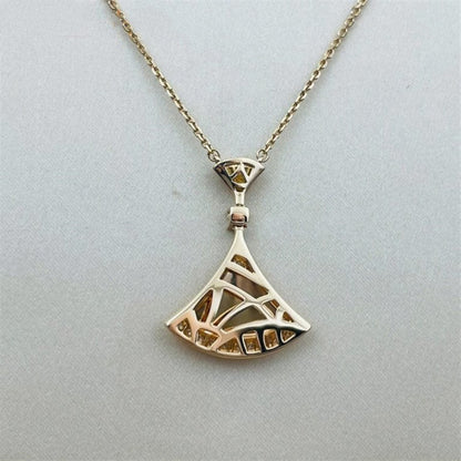 [Vellora Opalyn]DREAM NECKLACE PINK GOLD DIAMOND