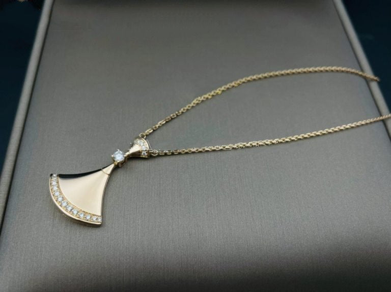 [Vellora Opalyn]DREAM NECKLACE PINK GOLD DIAMOND