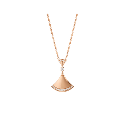 [Vellora Opalyn]DREAM NECKLACE PINK GOLD DIAMOND