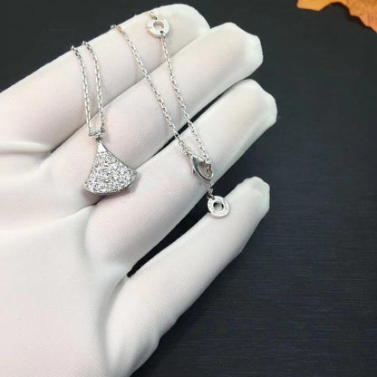 [Vellora Opalyn]DREAM NECKLACE SILVER DIAMOND