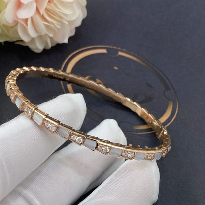 [Vellora Opalyn]SERPENTI BRACELET PINK GOLD MOP DIAMOND