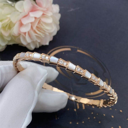 [Vellora Opalyn]SERPENTI BRACELET PINK GOLD MOP DIAMOND