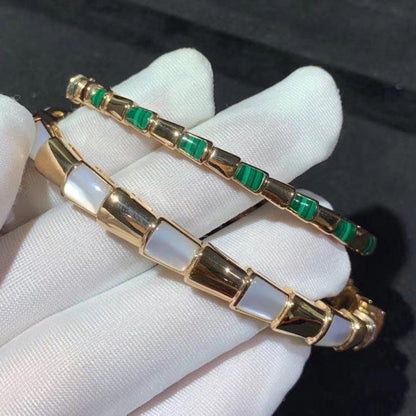 [Vellora Opalyn]SERPENTI BRACELET PINK GOLD MOP