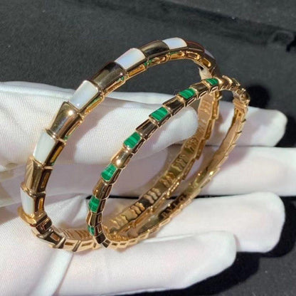 [Vellora Opalyn]SERPENTI BRACELET PINK GOLD MOP
