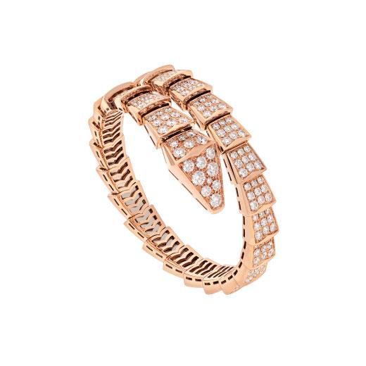 [Vellora Opalyn]SERPENTI BRACELET 8MM PINK GOLD DIAMOND