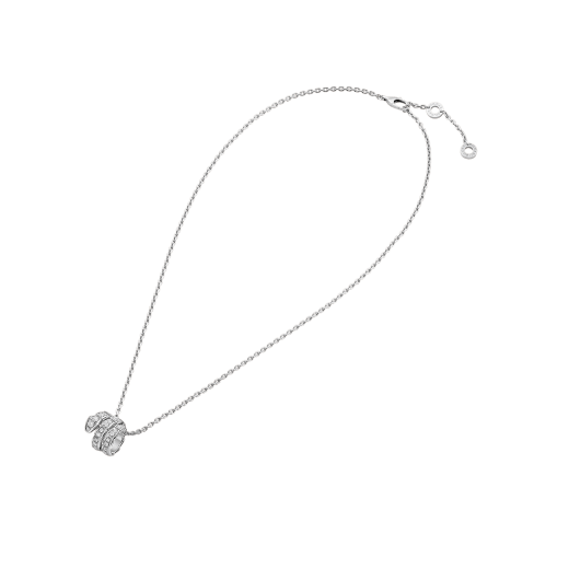 [Vellora Opalyn]SERPENTI  NECKLACE DOUBLE RING DIAMOND
