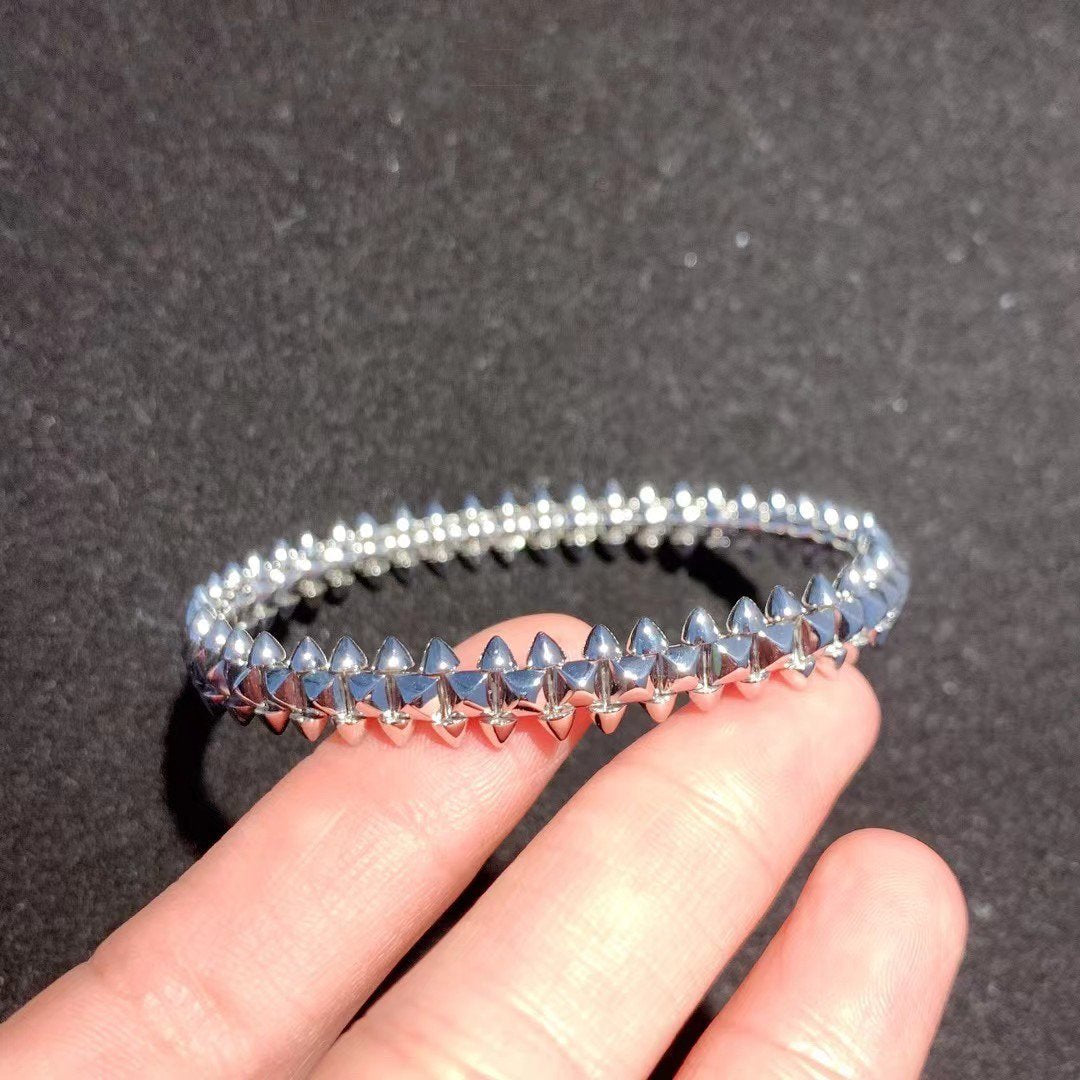 [Vellora Opalyn]CLASH SILVER BRACELET