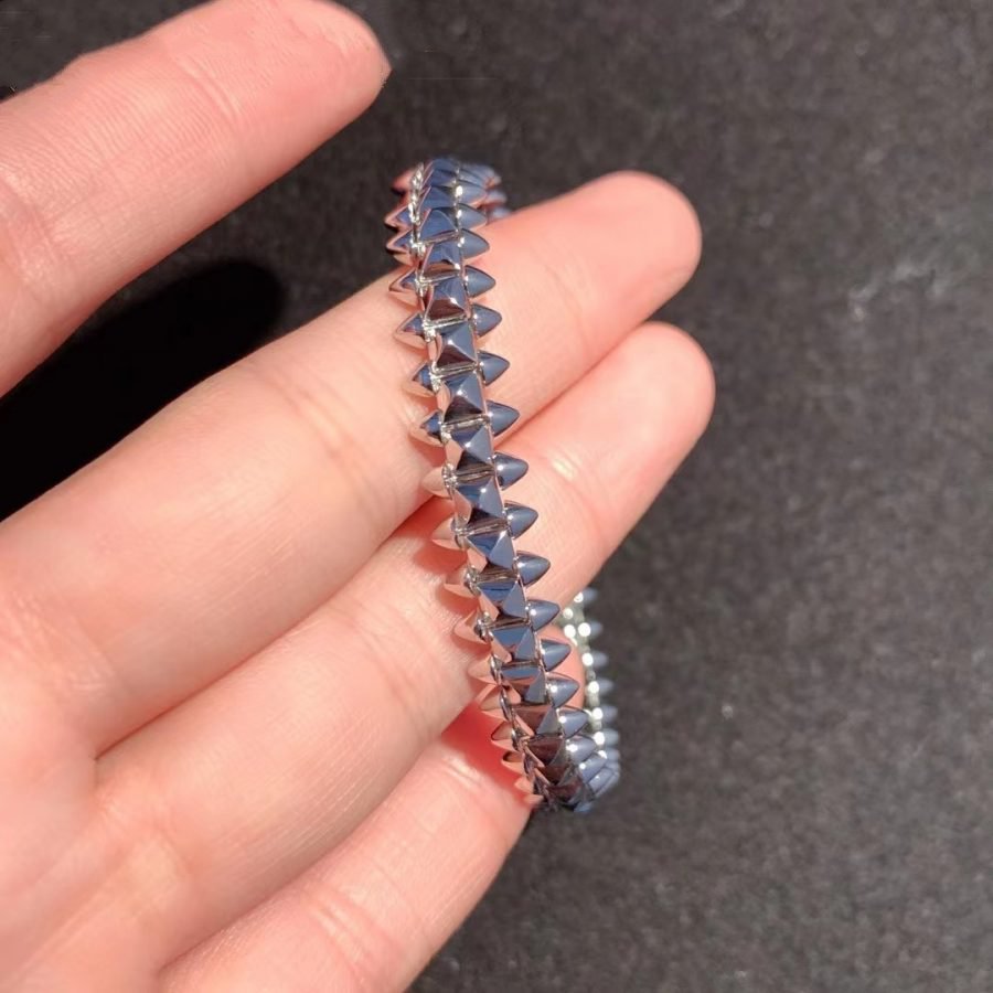 [Vellora Opalyn]CLASH SILVER BRACELET