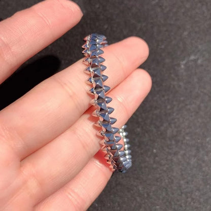 [Vellora Opalyn]CLASH SILVER BRACELET