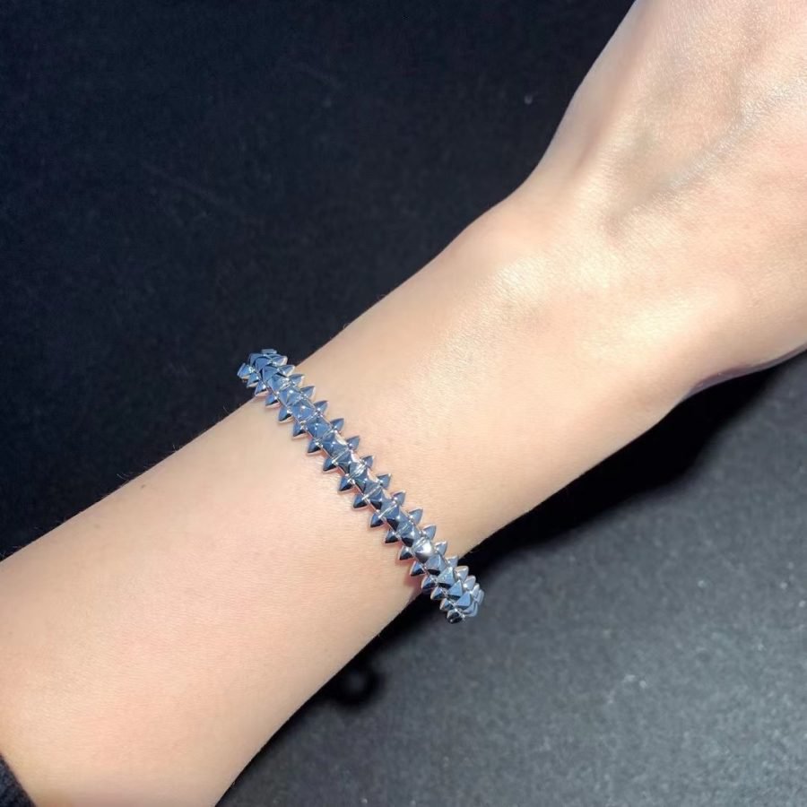 [Vellora Opalyn]CLASH SILVER BRACELET
