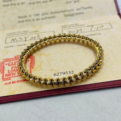 [Vellora Opalyn]CLASH GOLD BRACELET
