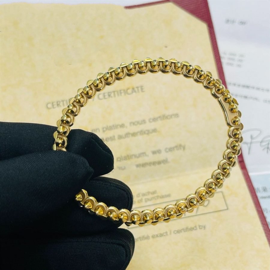 [Vellora Opalyn]CLASH GOLD BRACELET